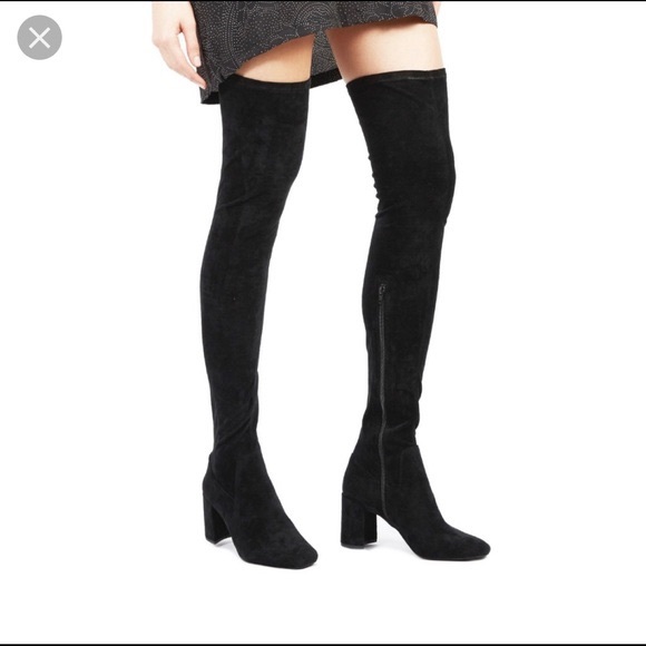 Jeffrey Campbell Shoes - Jeffrey Campbell over the knew stretch boots 7.5